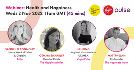 Health and happiness - Webinar banner
