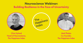 Neuroscience: Building mental resilience in the face of uncertainty - Webinar banner