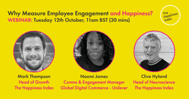 Why measure employee engagement and happiness webinar banner