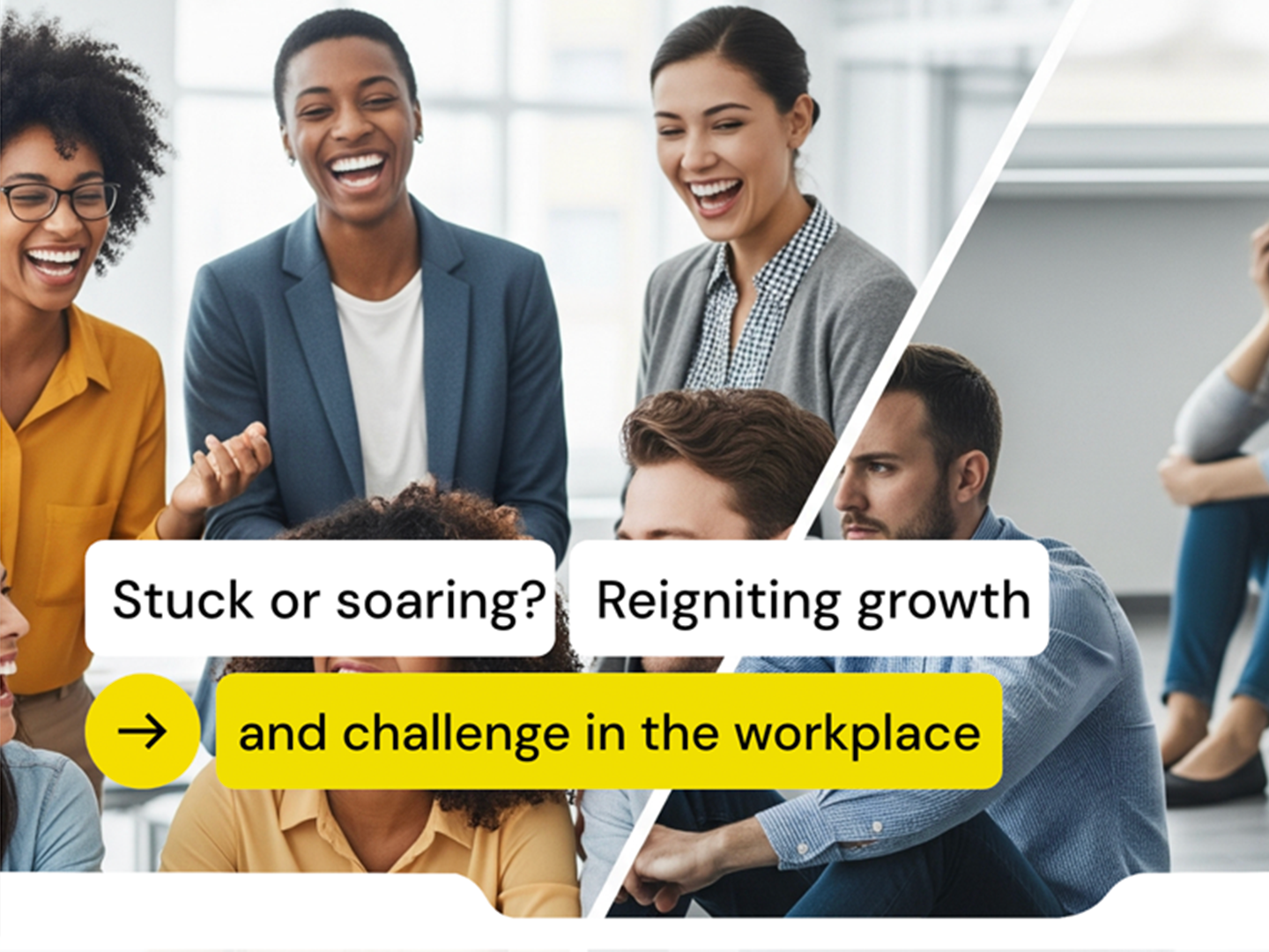 Stuck or soaring webinar- Reigniting growth and challenge in the workplace